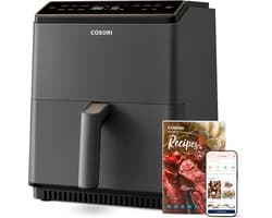 Slimme XXL Heteluchtfriteuse met Wifi, 6,4L, 11-in-1 Functies
