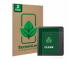 ScreenLeaf - Screenprotector voor Tolino Vision 6 / 5 - Duurzame schermbescherming Folie Beschermfolie transparant 2 Stuks