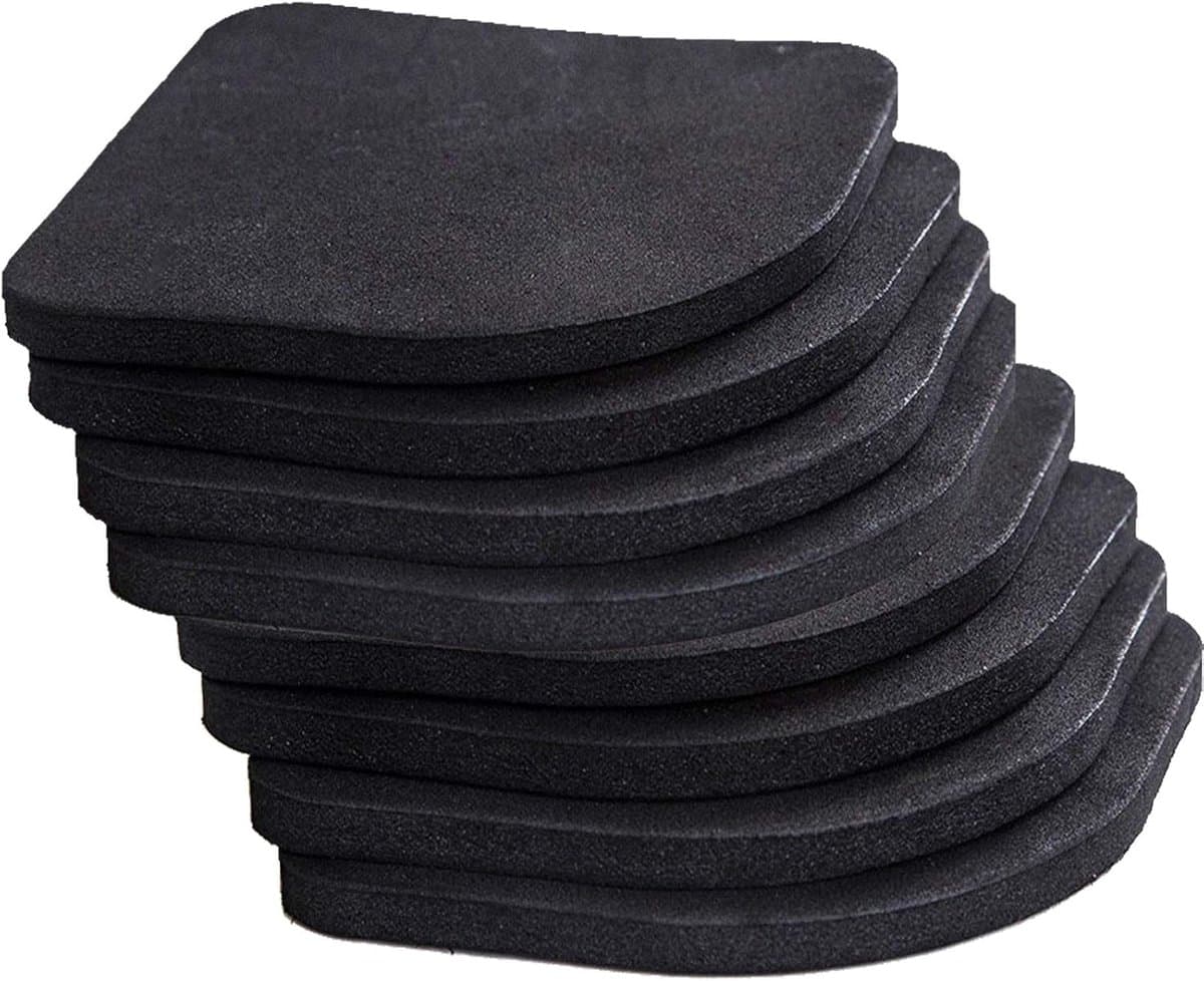 Anti-vibratiepads voor huishoudelijke apparaten - Geluidsabsorberend, rubberen voetpads, trillingsdempers (8 stuks) — afbeelding 1