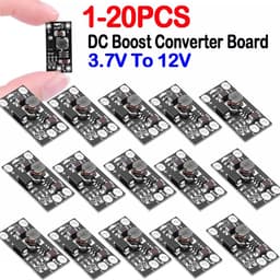 Mini DC-DC Boost Step Up Converter - 5V - 12V - PCB Board - Lithiumbatterij - Boost — thumbnail 2