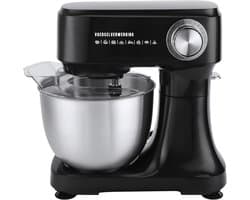 SAVI® Mixer met mengkom - Mixer - Mixer met mengkom keukenmachine - Zwart - 10cm x 28cm x 32cm