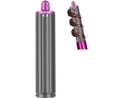 Opzetstuk voor Krultang 4,6 cm (1,6 inch) - Geschikt voor Dyson Airwrap HS01 HS05 HS08 - Automatische Krultang voor Losse Krullen & Grote Golven Roze rood-Belle's product