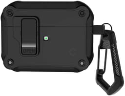 Coverzs TPU & PC Rugged case geschikt voor AirPods Pro / Pro 2 - Beschermhoesje - Optimale bescherming - Hoogwaardige kwaliteit — thumbnail 2