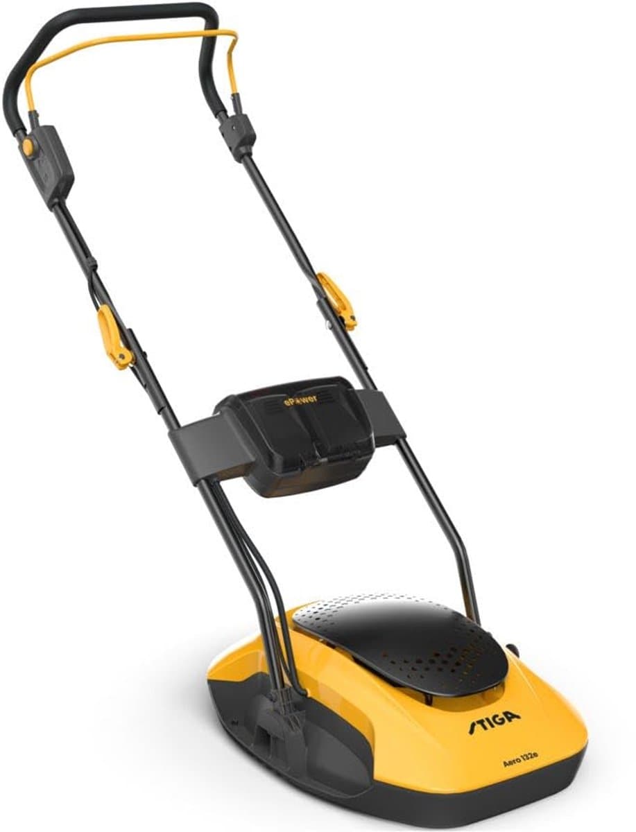 Accugrasmaaier - Elektrische grasmaaier - Gazon onderhoud - Op lucht werkend - 12.1 kg — afbeelding 1