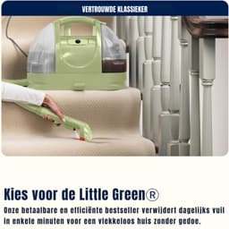 DYNA® Tapijtreiniger machine - Tapijtreiniger - Tapijtreiniger apparaat - Groen - ‎46cm x 24cm x 35cm — thumbnail 4
