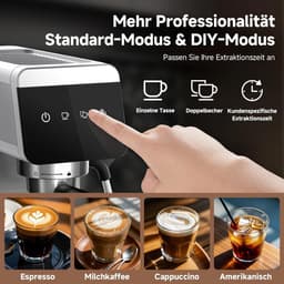 Espressomachine - Koffiemachine met Bonen - Espresso Machine - Koffiebar — thumbnail 5