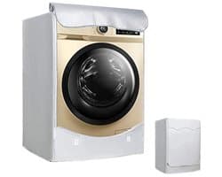 Wasmachine Beschermhoes – Zon- en Stofbestendig, Waterdicht 600D Oxford, Met Ritssluiting en Verstelbare Banden – Geschikt voor Voorlader 8-10 kg