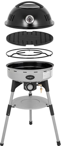 Brunner Devil BBQruiser HT Roundgrid 50 - draagbare gasbarbecue 50mbar — thumbnail 1