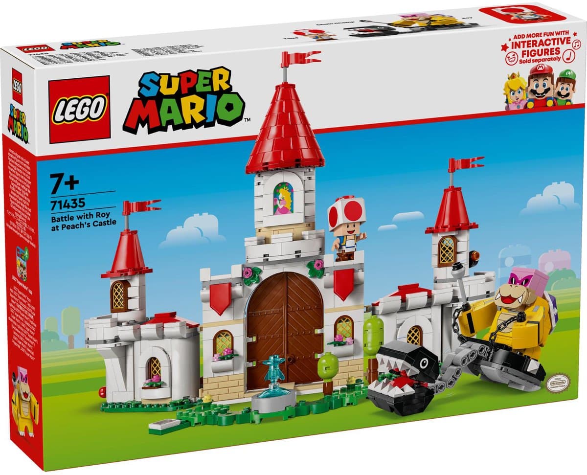 LEGO Super Mario - Gevecht met Roy bij Peach' kasteel - 71435 — afbeelding 1