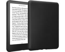 kwmobile Case Compatible with Amazon Kindle Paperwhite (2024)/Colorsoft - TPU e-Reader Back Cover - Black Matte