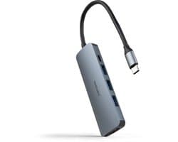 Nanocable 10.16.4605 laptop dock & poortreplicator Bedraad USB 3.2 Gen 1 (3.1 Gen 1) Type-C Grijs