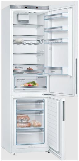 Bosch KGE39AWCA - Serie 6 - Koel-vriescombinatie - VitaFresh: houdt etenswaren langer vers in gekoelde lades - Energielabel C - Wit — thumbnail 7