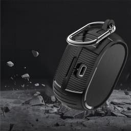 Beschermhoes voor Jabra Elite 7 Pro/7 Active - Zwart — thumbnail 6