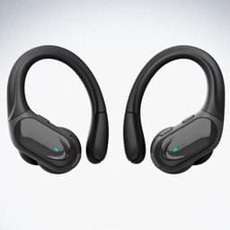 Draadloze hoofdtelefoon Bluetooth 5.1 zwart — thumbnail 5