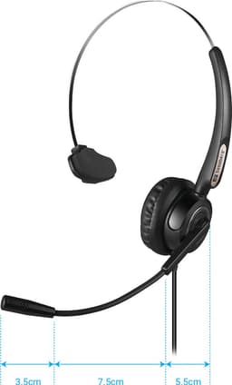 Sandberg - 126-14 - USB Office Headset Pro - Mono — thumbnail 4