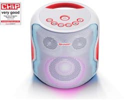 Sharp PS-919(WH) - 2.1 Partyspeaker - 130 Watt - wit