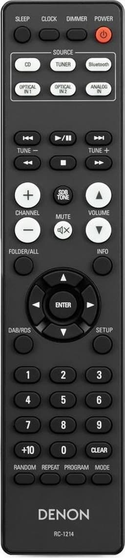 Denon RCDM41DABBKEK receiver met ingebouwde CD speler — thumbnail 5