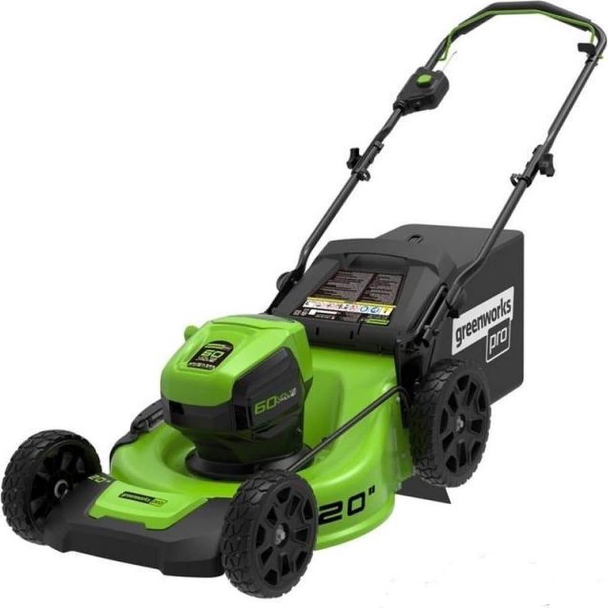 Greenworks GD60LM46SP 60V Li-Ion accu grasmaaier body - 55L - 46cm — afbeelding 1