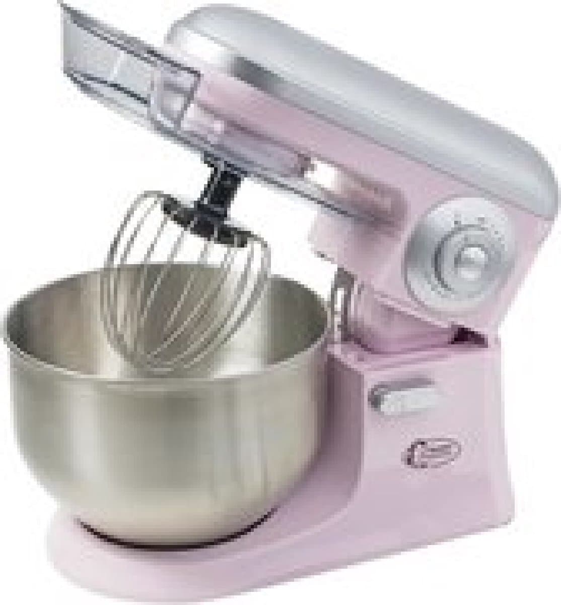 Bestron AS1200SDP Sweet Dreams Keukenmachine 1200w 240v Rvs Roze 4-delig — afbeelding 1