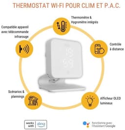 KONYKS CLIMPAC – Wi-Fi thermostaat – Airco/heat pump – IR afstand — thumbnail 3