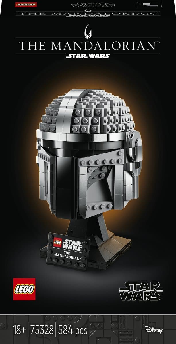 LEGO Star Wars The Mandalorian helmset voor Volwassenen - 75328 — afbeelding 1