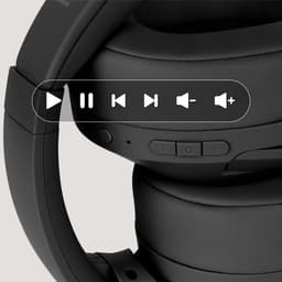 Kruger&Matz F2 - Draadloze Over-ear Koptelefoon - Grijs — thumbnail 4