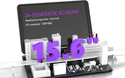 Boifun 17,5" draagbare dvd-speler met 15,6" groot HD-scherm, 6 uur oplaadbare batterij, ondersteuning voor USB/SD-kaart/Sync TV en meerdere schijfformaten, luidspreker met hoog volume, zwart — thumbnail 3