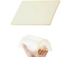 Stille Snijmat van Leer en Rubber, Ideaal voor DIY Knutselen en Naaiwerk met Stempelen en Punchen