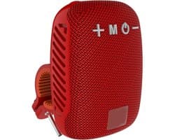 Draagbare Bluetooth Speaker - Outdoor Speaker Fiets - Muziek Luisteren Buiten - Waterdicht Ontwerp - Compact Formaat - Rood