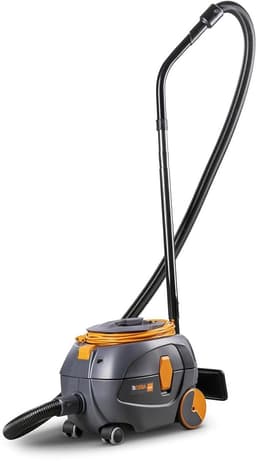 Cilinderstofzuiger - Stofzuiger - Stil Schoonmaken - Eco-modus Knop - 13 liter - Grijs/Oranje — thumbnail 1