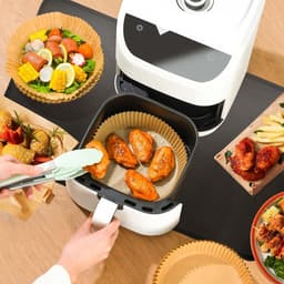 Hittebestendige Mat Beschermmat - Brandwerende Onderlegger voor Aanrecht en Tafel - 60x40 cm Siliconen Glasvezel - Antislip Keukenmat voor Oven, Airfryer, Koffiemachine en BBQ - Warmtebestendige Onderlegmat Keuken Bescherming — thumbnail 4