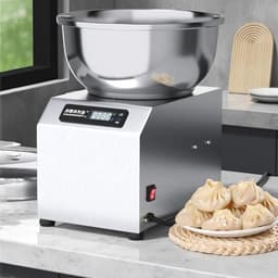 Elektrische Deegmixer - Kneedmachine Keuken - Brood Deeg Maken - Krachtige 2200W Motor - Tot 8kg Deeg - Zilver — thumbnail 1