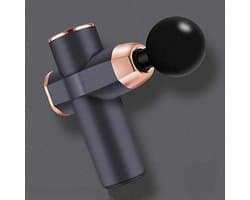 Massagepistool - Mini massageapparaat - Spierherstel - Compact en lichtgewicht - 3200 tpm - Zwart