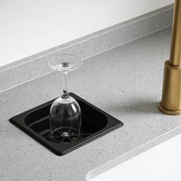 Kan Spoeler - Automatische Bekerspoeler - Snel Glazen Reinigen - Ruimtebesparend Ontwerp - 17.5 cm - Zwart — thumbnail 3