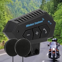 Draadloze motorhelm headset met ruisonderdrukking, handsfree ontwerp, lange standbytijd en hoge geluidskwaliteit, gemaakt van duurzaam ABS-materiaal met Bluetooth V4.1 technologie — thumbnail 3