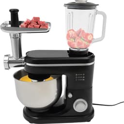 Keukenmachine - Deegmixer Kneedmachine - Bakken en Mixen - Stille Werking - 6 Liter - Zwart — thumbnail 5