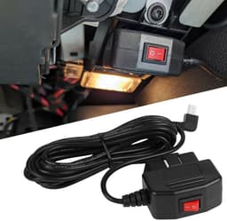 Cosensi - Dailygoods - Dailygoody - Mini USB-voedingsadapter - OBD-voedingskabel - 24 uur bewaking - Zwart - Dashcam voeding - Voor auto-dashcamera — thumbnail 3