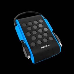 Externe Harde Schijf - Opslagmedium - Bestanden Opslaan - Waterdicht en Stofvrij - 1 TB - Zwart Blauw — thumbnail 2