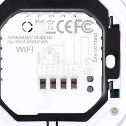 Slimme Thermostaat - Temperatuurregelaar Ketel - Comfortabel Klimaat - App Bediening WiFi - Wandmontage - Wit — thumbnail 5