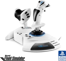 Thrustmaster T.Flight Hotas 5 Microsoft Flight Simulator Edition - Officieel Gelicentieerde Microsoft Flight Simulator - Flightstick en Throttle - Simulatiecontroller voor PS5, PS4, PC — thumbnail 1