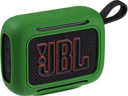 Beschermhoes geschikt voor JBL Go 5 Bluetooth Speaker - Meerdere Kleuren - Schokbestendig - Krasbestendig - Siliconen - Hoesje - Case - Bescherming - Groen — thumbnail 1