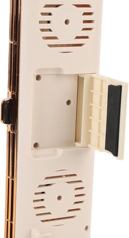 Ventilator - Tafelventilator Bladloos - Persoonlijke Koeling - Ruimtebesparend Ontwerp - 39 x 12 x 8 cm - Beige — thumbnail 5