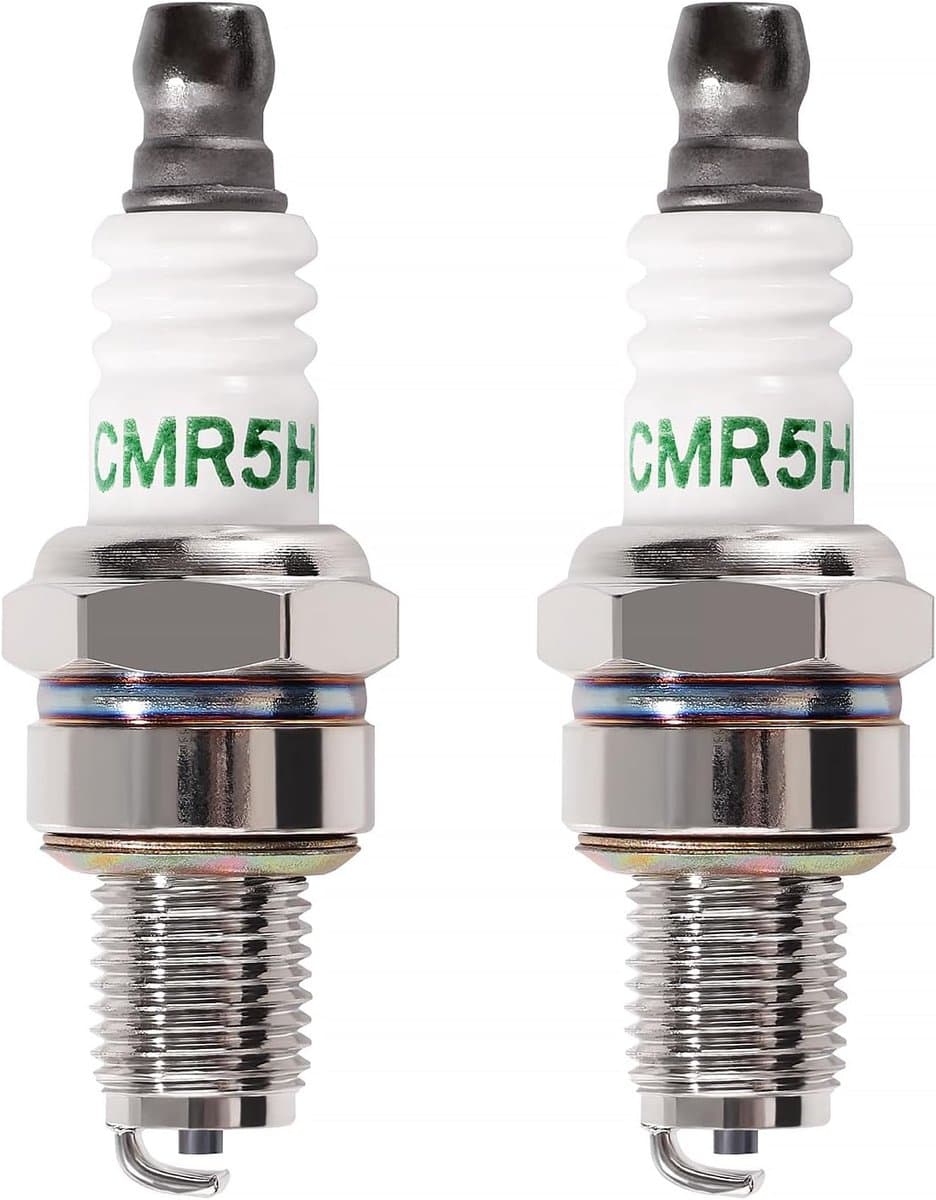 2-pack bougies CMR5H - Geschikt voor grasmaaiers CM5H / CMR5H / CMR6H / CMR7H - Vervangende bougies - Viertaktbougies - Compatibel met Honda GX25 en GX35 motoren — afbeelding 1