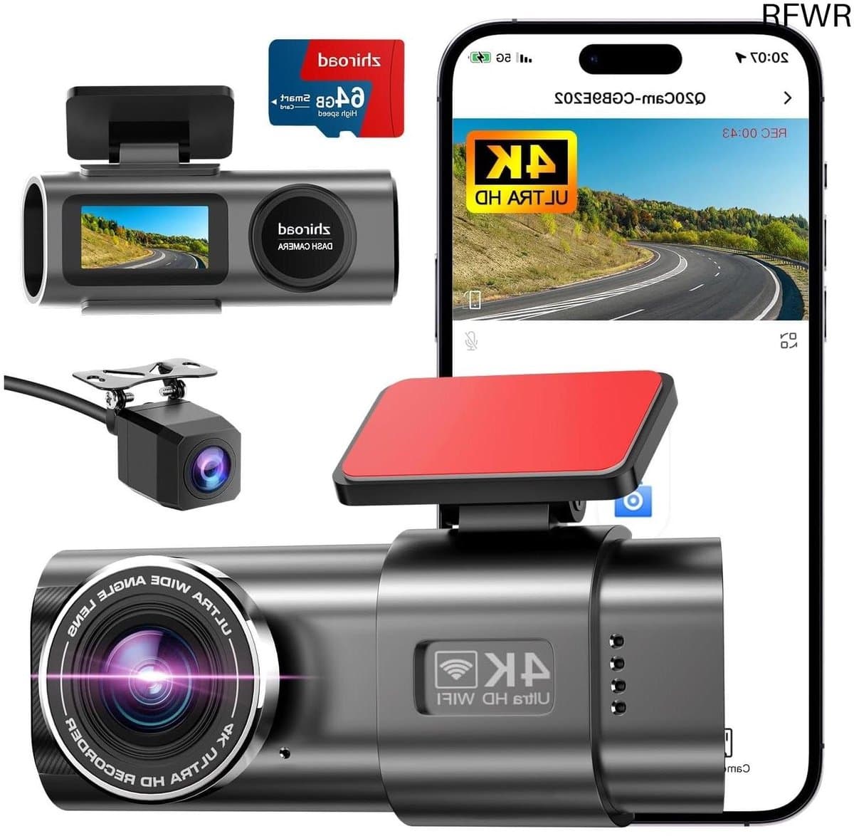 Dashcam Auto – Auto Camera – Dashcam - Loop opname — afbeelding 1