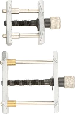 2 In 1 Omkeerbare Metalen Horloge Beweging Houder met Vaste Klem voor Horloge Reparatie Tools — thumbnail 2