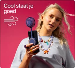 Fresh 'n Rebel Magnetic Fan - Vivid Violet — thumbnail 5