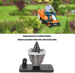 Dailygoods- Mesbalancer Hoge Precisie - Vervanging voor Troy - Magnetische Wandmontage - Nauwkeurige Mesbalans - Voorkomt Onbalans - Verlengt Levensduur Maaier - Bladbalancer — thumbnail 4