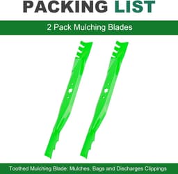 Maaier Mulchmessen - Reserveonderdelen - Gazononderhoud - Directe Vervanging - 42 inch — thumbnail 4