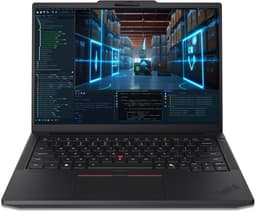 Lenovo ThinkPad P14s Gen 7 (AMD) AMD Ryzen AI 7 PRO 450 Mobiel werkstation 35,6 cm (14") WUXGA 32 GB DDR5-SDRAM 512 GB SSD Wi-Fi 7 (802.11be) Windows 11 Pro Engels Zwart — thumbnail 1