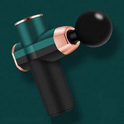 Massagepistool - Mini massageapparaat - Spierherstel - 4 snelheden - Compact formaat - Zwart — thumbnail 1